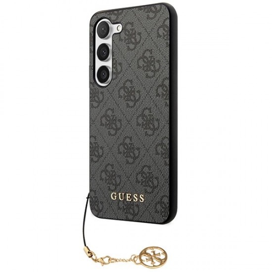 Guess 4G Charms Collection case for Samsung Galaxy A35 - black