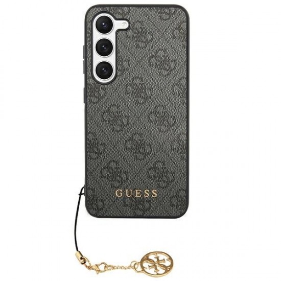 Guess 4G Charms Collection case for Samsung Galaxy A35 - black
