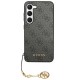 Guess 4G Charms Collection case for Samsung Galaxy A35 - black