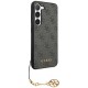 Guess 4G Charms Collection case for Samsung Galaxy A35 - black