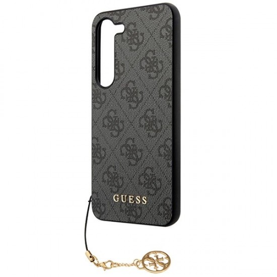 Guess 4G Charms Collection case for Samsung Galaxy A35 - black