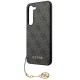 Guess 4G Charms Collection case for Samsung Galaxy A35 - black