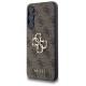 Guess 4G Big Metal Logo case for Samsung Galaxy A55 - brown