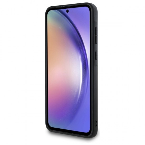 Guess 4G Big Metal Logo case for Samsung Galaxy A55 - brown