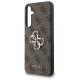 Guess 4G Big Metal Logo case for Samsung Galaxy A55 - brown