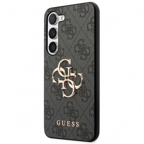 Guess 4G Big Metal Logo case for Samsung Galaxy A55 - black