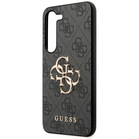 Guess 4G Big Metal Logo case for Samsung Galaxy A55 - black