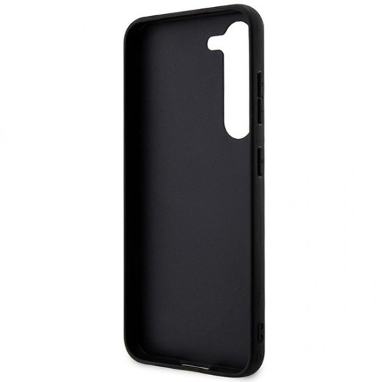 Guess 4G Big Metal Logo case for Samsung Galaxy A55 - black