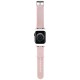 Karl Lagerfeld 3D Rubber Karl&Choupette Heads strap for Apple Watch 42/44/45/49mm - pink