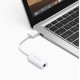 Ugreen US206 30712 USB-A (male) / 3.5 mm mini jack (female) adapter - white