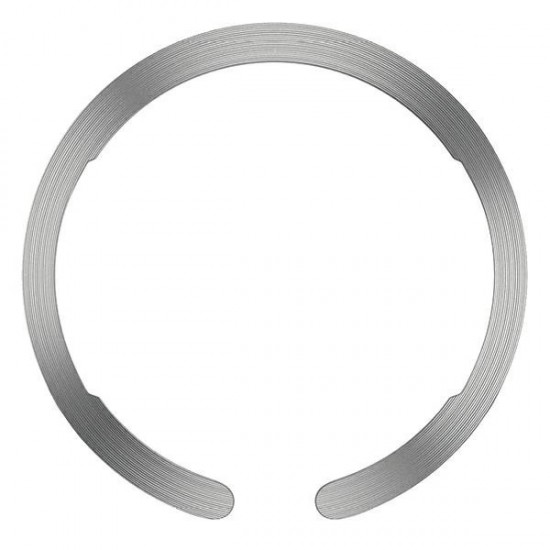 MagSafe PanzerGlass Bang ON ring for iPhone 12 / 13 / 14 / 15 - silver