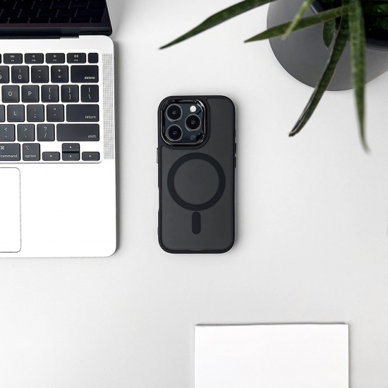 Magnetic Collection MagSafe iPhone 16 Pro Case - Black
