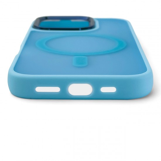 Magnetic Collection MagSafe case for iPhone 16 Pro Max - light blue