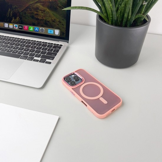 Magnetic Collection MagSafe iPhone 16 Pro Max Case - Pink