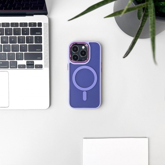 Magnetic Collection MagSafe iPhone 16 Pro Case - Purple