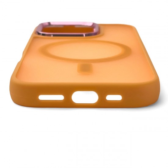 Magnetic Collection MagSafe iPhone 16 Pro Case - Orange