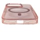 Glitter Case MagSafe for iPhone 16 - pink with glitter