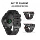 Tech-Protect Smooth Strap for Garmin Fenix 3 / 5X / 3HR / 5X Plus / 6X / 6X Pro / 7X - Black
