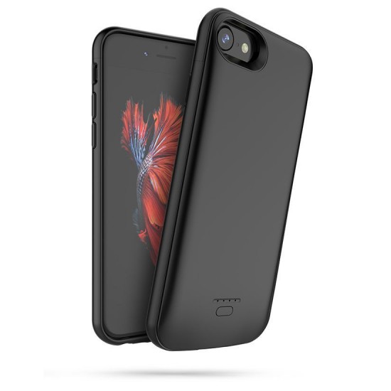 Tech-Protect Battery Pack Case for iPhone 6 / 6S / 7 / 8 / SE 2020 / 2022 with 3200mAh Powerbank - Black