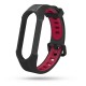 Tech-Protect Armor Strap for Xiaomi Mi Smart Band 5 / 6 / 6 NFC - Black and Red