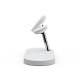Tech-Protect A12 3in1 MagSafe Inductive Charger for Smartphone/Headphones/Smartwatch - White