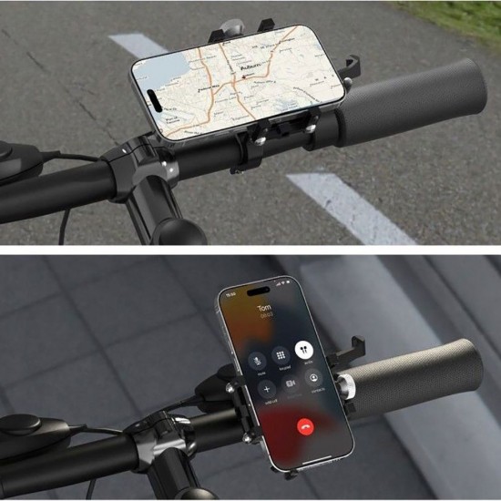 Tech-Protect V1 Universal Bike Phone Holder - Black