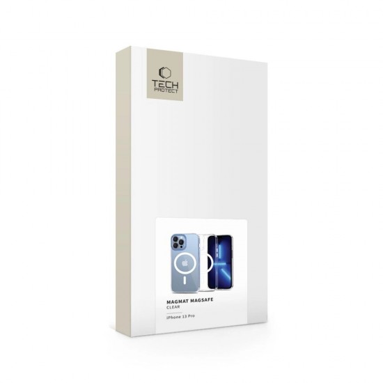 Tech-Protect MagMat MagSafe iPhone 13 Case - Clear