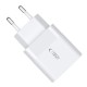 Tech-Protect C30W charger USB-C PD 30W / USB-A QC 3.0 - white