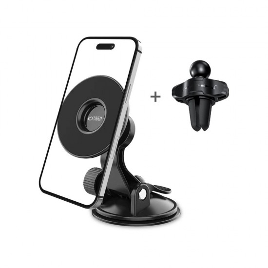 Tech-Protect N50 MagSafe Car Magnetic Phone Holder for Cockpit/Air Vent - Black