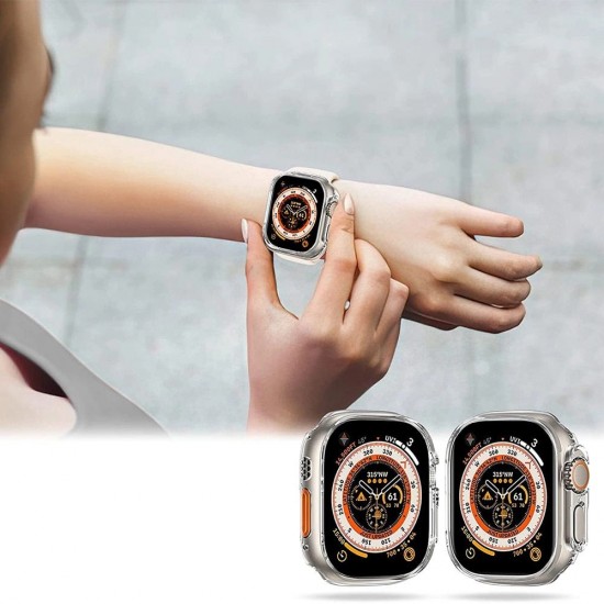 Tech-Protect Defense360 Case for Apple Watch Ultra 1/2 (49mm) - Clear