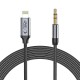 Tech-Protect UltraBoost audio Lightning / mini jack 3.5mm cable 1m - black
