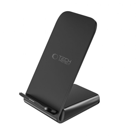 Tech-Protect QI15W-S2 inductive charger 15W in the form of a stand - black