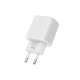 Tech-Protect C20W USB-C PD 20W / USB-A QC 3.0 charger with USB-C / USB-C cable - white
