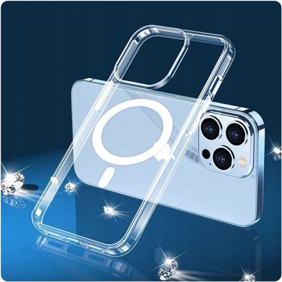 Tech-Protect FlexAir Hybrid MagSafe Case for Samsung Galaxy S23 - Clear