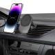 Tech-Protect MM15W-V1 Car Phone Holder with MagSafe 15W Wireless Charger for Cockpit/Air Vent - Black