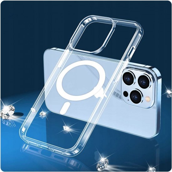 Tech-Protect FlexAir Hybrid MagSafe Case for Samsung Galaxy S22 - Clear