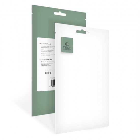 Tech-Protect UltraBoost Lightning (Male) / USB-C (Female) Adapter - Black