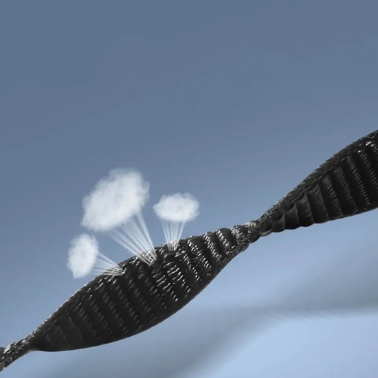 Tech-Protect Nylon Strap for Xiaomi Smart Band 8 / 8 NFC - Black