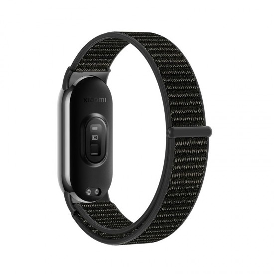 Tech-Protect Nylon Strap for Xiaomi Smart Band 8 / 8 NFC - Black