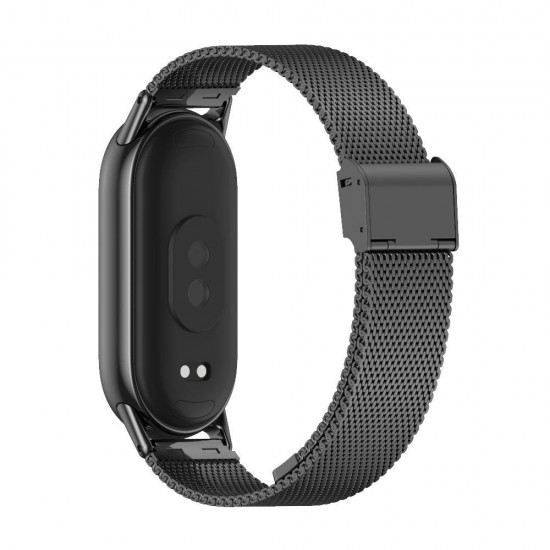 Tech-Protect MilaneseBand Strap for Xiaomi Smart Band 8 / 8 NFC - Black