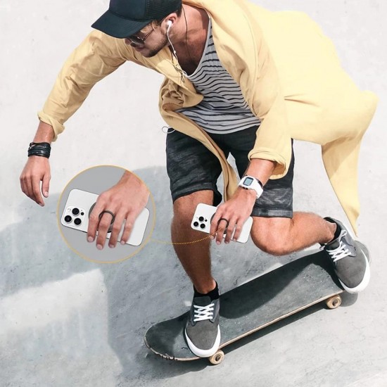 Tech-Protect MMR100 Magnetic Phone Holder/Ring with MagSafe - Gray