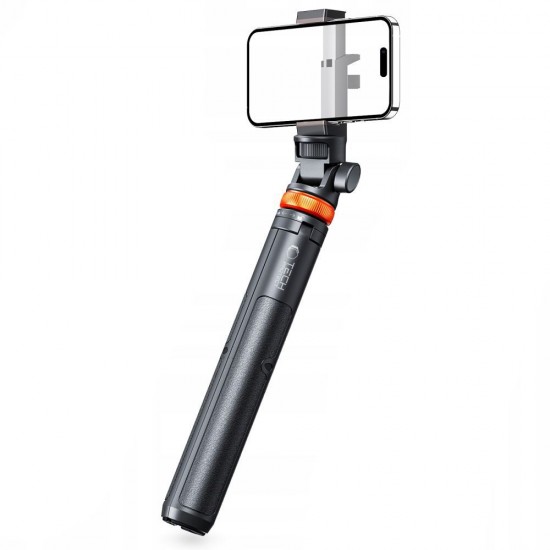 Tech-Protect L03S Bluetooth selfie stick with remote control, tripod up to 148cm and head 180 - black