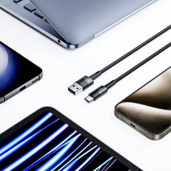 Tech-Protect UltraBoost USB-C / USB-C Cable 66W 6A 1m - Gray