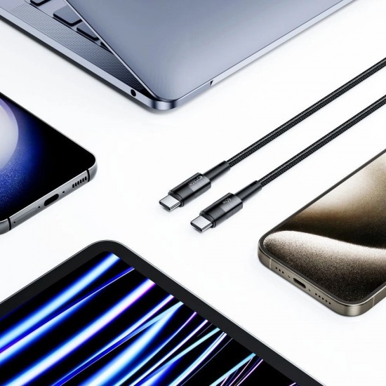 Tech-Protect UltraBoost USB-C / USB-C PD Cable 60W 3A 0.25m - Gray