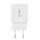 Tech-Protect NC30W USB-C PD 30W / USB-A QC 3.0 charger - white