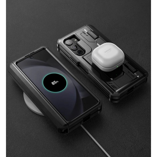 Tech-Protect Kevlar Pro Pen Case for Samsung Galaxy Z Fold 5 - Black