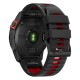 Tech-Protect IconBand Pro Strap for Garmin Fenix 3 / 5X / 3HR / 5X Plus / 6X / 6X Pro / 7X - Black/Red