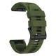 Tech-Protect IconBand Pro Strap for Garmin Fenix 3 / 5X / 3HR / 5X Plus / 6X / 6X Pro / 7X - Dark Green/Black
