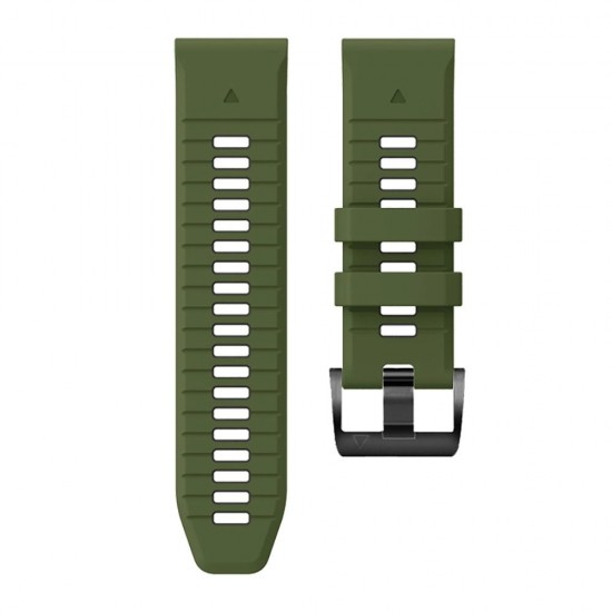 Tech-Protect IconBand Pro Strap for Garmin Fenix 3 / 5X / 3HR / 5X Plus / 6X / 6X Pro / 7X - Dark Green/Black