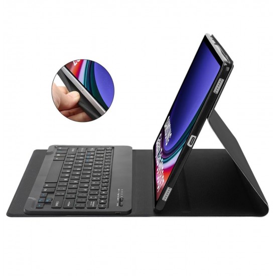 Tech-Protect SC Pen + Keyboard Case with Keyboard for Samsung Galaxy Tab S9 FE+ 12.4